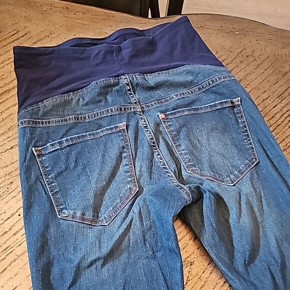 H&M mama maternity super skinny high rib jeans size 6 - Picture 10 of 12